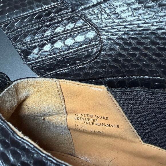 Giorgio Brutini Mens Private Collection Snake Skin Ankle Boots main image 6